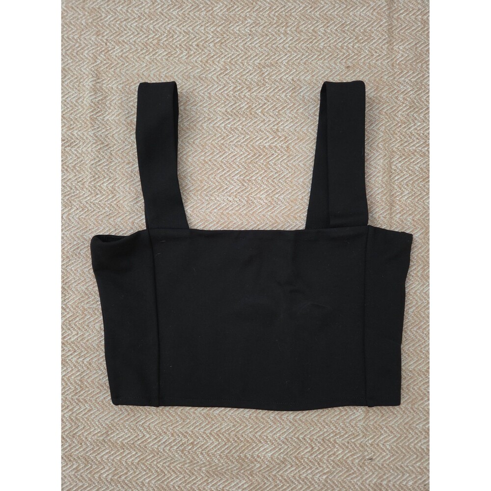 Zara Women's Black Crop-top